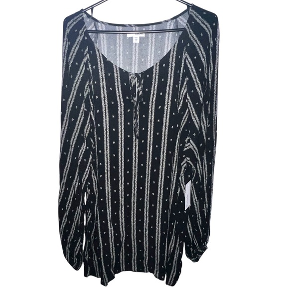SONOMA | NWT “GOODS FOR LIFE” LONG SLEEVE TASSEL TOP - Picture 9 of 9